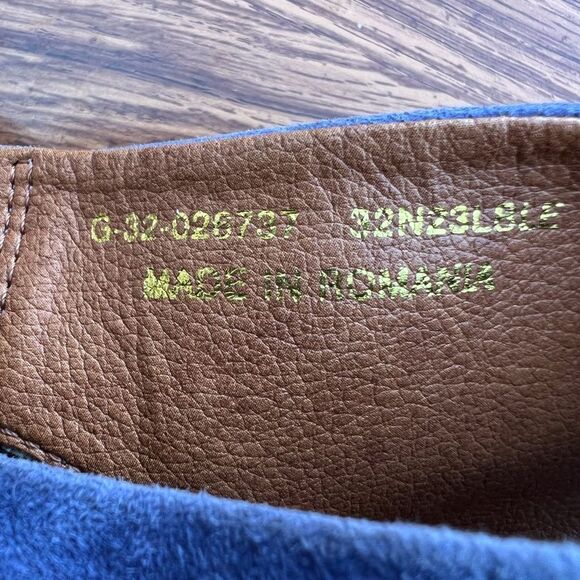 TOPSHOP Sandals Faux Suede Purple Block Heel New Condition Size 37 - Picture 7 of 11